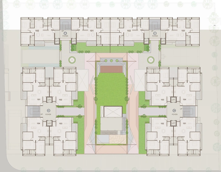 Master Plan of Polaris Casarica in Sargasan, Gandhinagar - Image 111946