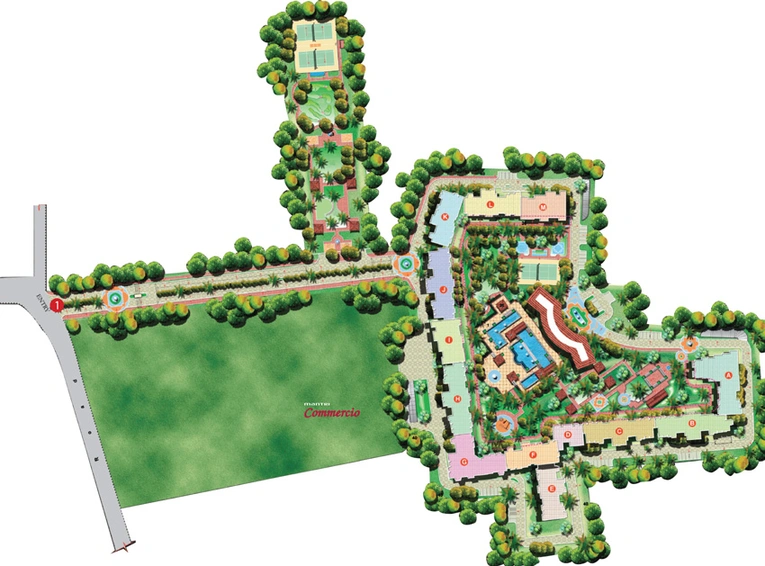 Master Plan of Mantri Espana in Bellandur, Bangalore - Image 43151