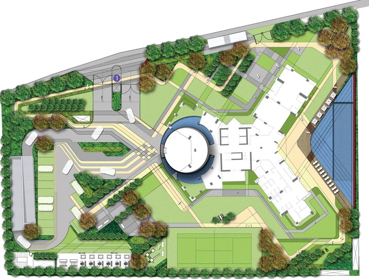 Floor Plan of Mantri Pinnacle in Bannerghatta, Bangalore - Image 43253