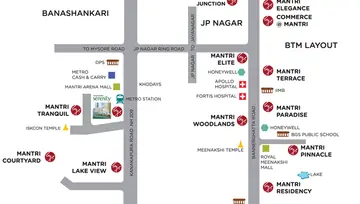 Location of Mantri Serenity - Image 43476