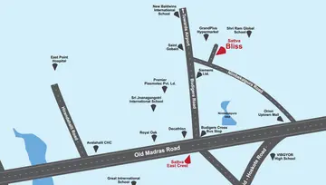 Location of Sattva Bliss - Image 43611