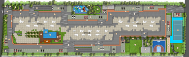 Master Plan of Sattva Bliss in Old Madras Road, Bangalore - Image 43613