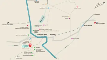 Location of Puravankara Aspire - Image 13065