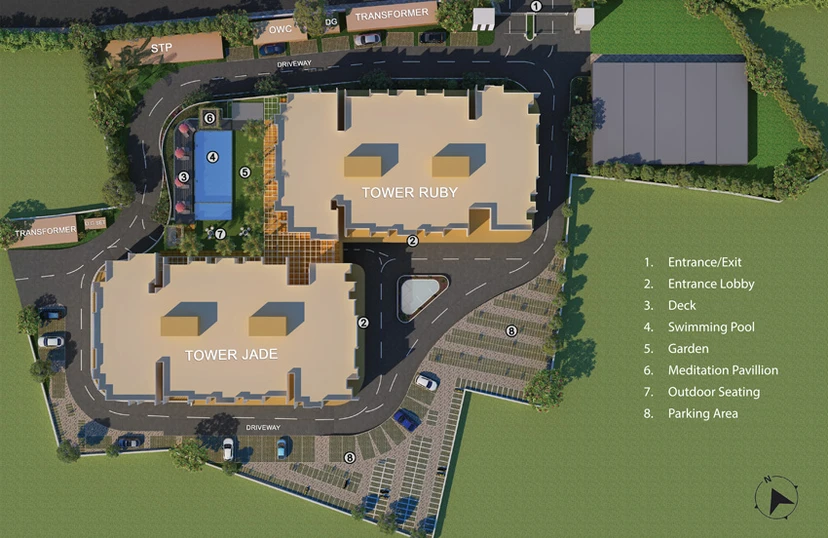 Master Plan of Puravankara Aspire in Bavdhan, Pune - Image 13067