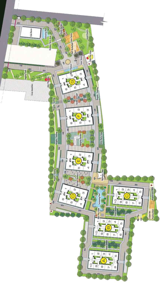 Master Plan of SJR Parkway Homes in Sarjapur, Bangalore - Image 43642