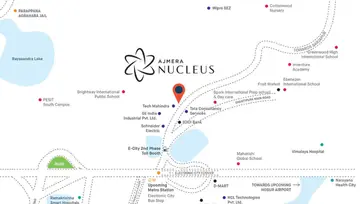 Location of Ajmera Nucleus - Image 43705