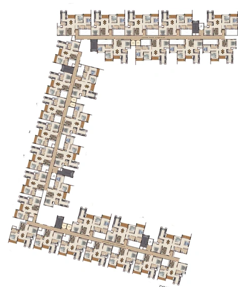 Floor Plan of Casagrand Zaiden in Kanakapura, Bangalore - Image 43720