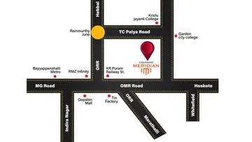 Location of Casagrand Meridian - Image 43741