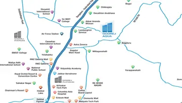 Location of Godrej Aqua - Image 43753