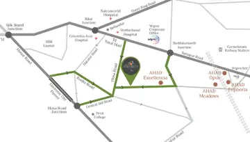Location of Ahad Serenity - Image 43771
