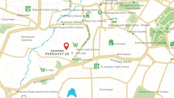 Location of Shapoorji Parkwest - Image 44181