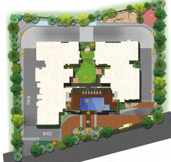 Master Plan of Kolte 24K Grazio in Koramangala, Bangalore - Image 44233