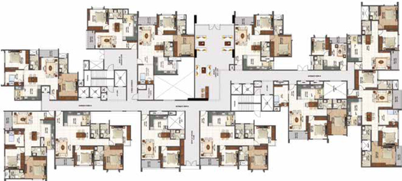Floor Plan of Sumadhura Folium in Whitefield, Bangalore - Image 44250