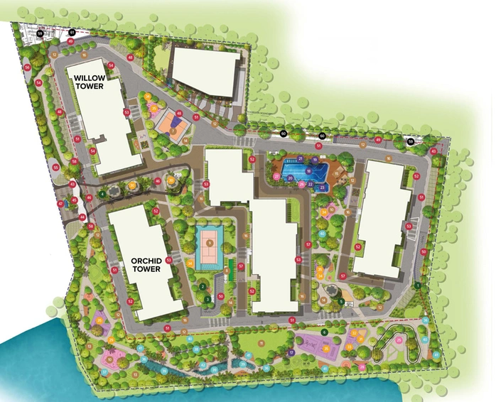 Master Plan of Sumadhura Folium in Whitefield, Bangalore - Image 44251