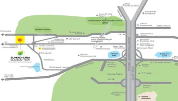 Location of Sushantham Phase 1 - Image 44259