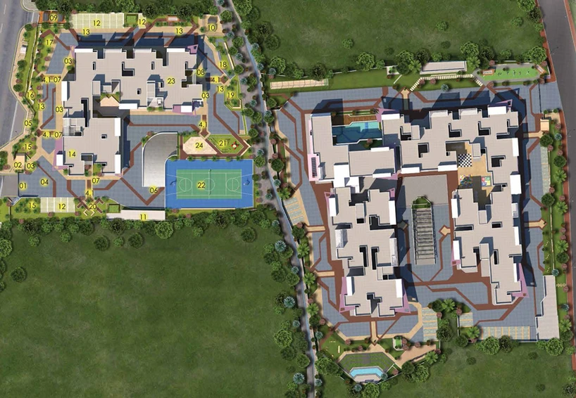 Master Plan of Sushantham Phase 1 in Yelahanka, Bangalore - Image 44261