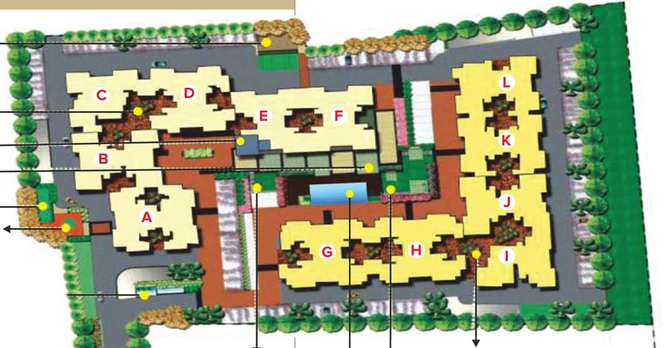 Master Plan of Kolte Raaga in Hennur Road, Bangalore - Image 44321