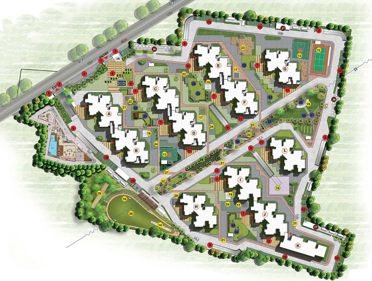 Master Plan of Sumadhura Eden Garden in Whitefield, Bangalore - Image 44336