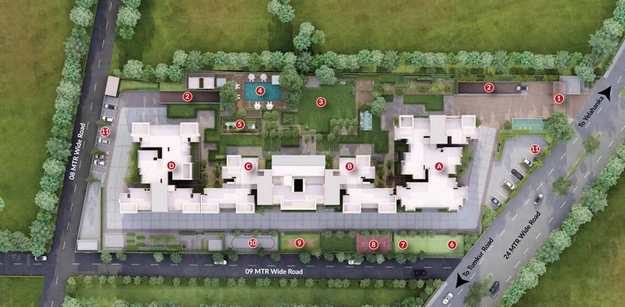 Master Plan of Arvind Bel Air in Yelahanka, Bangalore - Image 44399