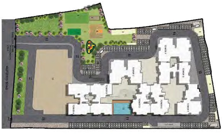 Master Plan of Ozone WF 48 in Whitefield, Bangalore - Image 44646