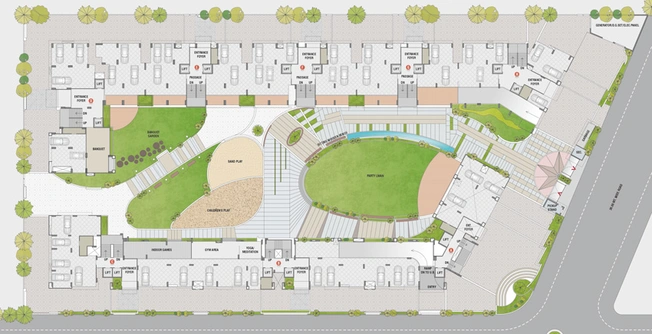 Master Plan of Pioneer Viona in Bhimrad, Surat - Image 38481