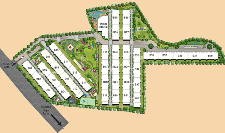 Master Plan of Birla Alokya in Whitefield, Bangalore - Image 45089