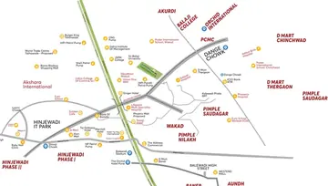 Location of Abhinav Greenfield Pebbles - Image 13176
