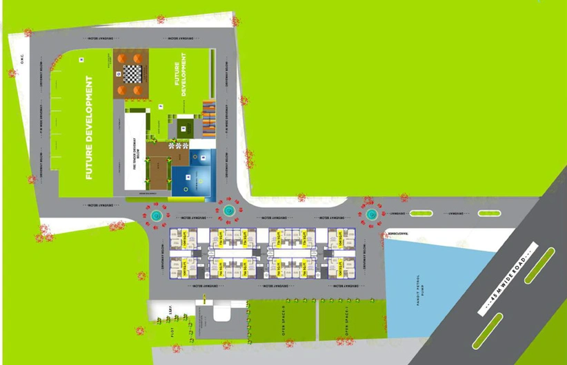 Master Plan of Abhinav Greenfield Pebbles in Tathawade, Pune - Image 13178