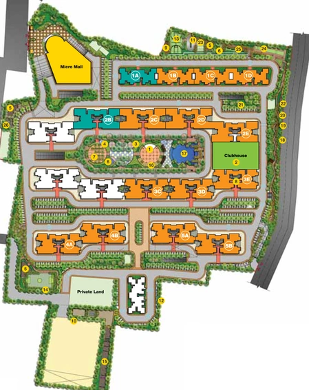 Master Plan of Provident Park One in Kanakapura, Bangalore - Image 45210