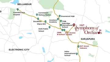 Location of Symphony Of Orchards - Image 45257