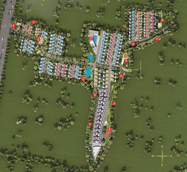 Master Plan of Symphony Of Orchards in Sarjapur, Bangalore - Image 45258