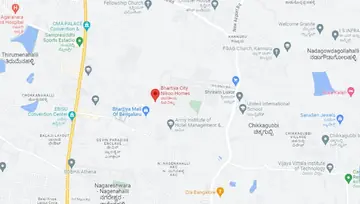 Location of Bhartiya City Nikoo - Image 45418