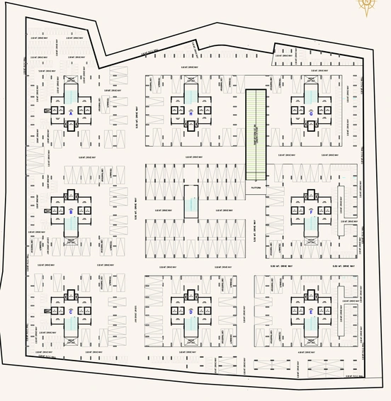 Master Plan of Avishkar NK Anantaya in Vasna, Ahmedabad - Image 32254