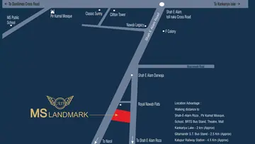 Location of Aman MS Landmark - Image 32457