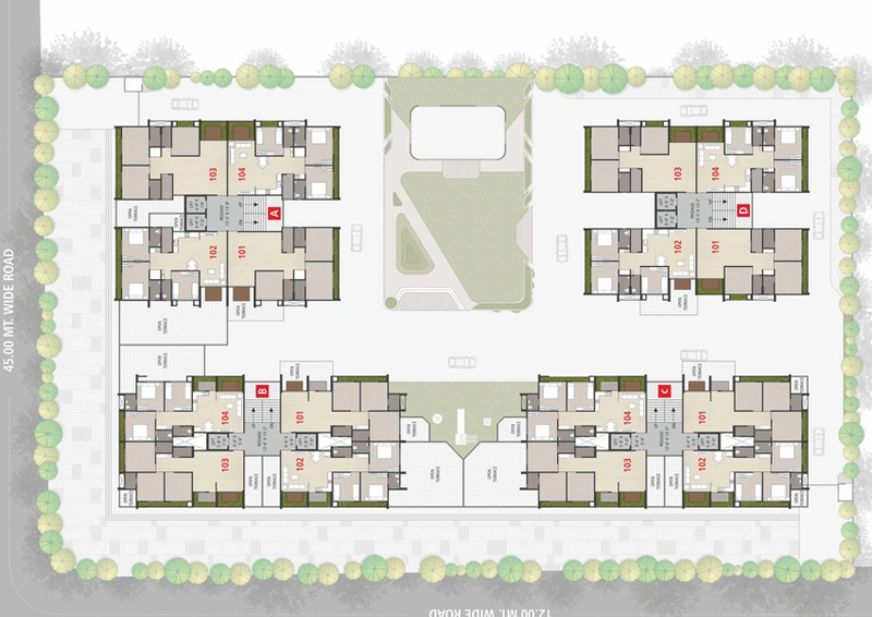 Master Plan of Shiv Samarth - 2 in Pal, Surat - Image 38553