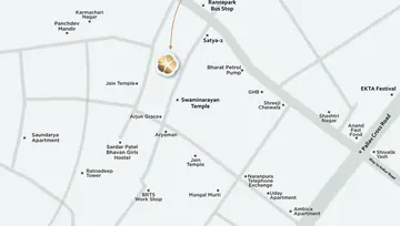 Location of Trinetra Celestia - Image 32579