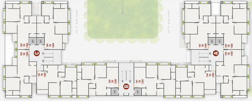 Floor Plan of Siya Nand Vatika 2 in Nava Naroda, Ahmedabad - Image 32685