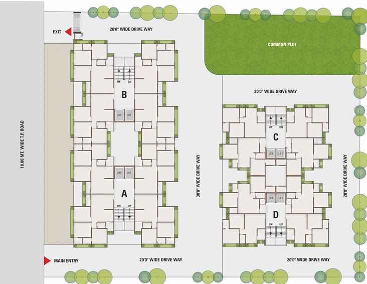 Master Plan of Shiv Signature Sky in Nava Naroda, Ahmedabad - Image 32775