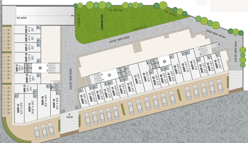 Master Plan of Shri Pratham Platinum in Nava Naroda, Ahmedabad - Image 32798