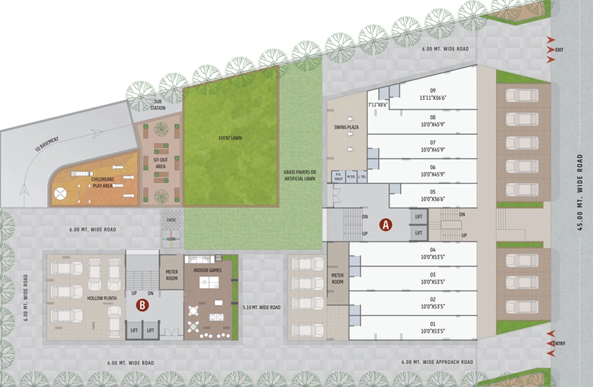 Master Plan of Vivanta Heights 2 in Bhadaj, Ahmedabad - Image 72818