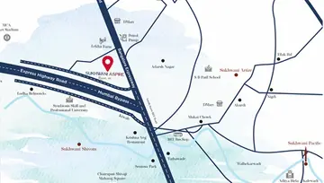 Location of Sukhwani Aspire - Image 13372