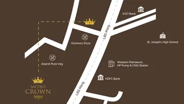 Location of Metro Crown - Image 94338