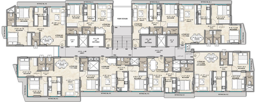 Floor Plan of Gagan 138 in Kurla East, Mumbai - Image 43226