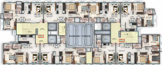 Floor Plan of Gagan 139 in Kurla East, Mumbai - Image 43264