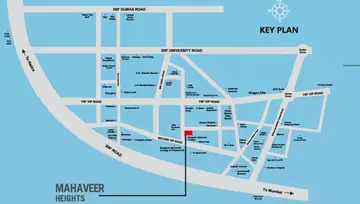 Location of Mahaveer Heights - Image 38728