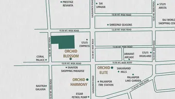 Location of Orchid Gardenia - Image 88103