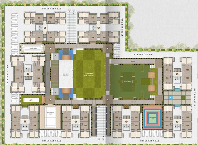 Master Plan of Orchid Gardenia in Palanpur, Surat - Image 88104