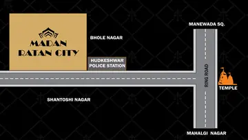 Location of Emaar Madan Ratan City - Image 11055