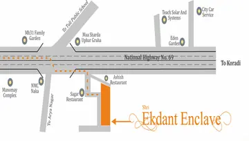 Location of Emaarat Shri Ekdant Enclave - Image 12080