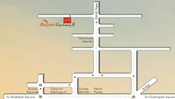 Location of Eakveera Arjun Residency 3 - Image 11104